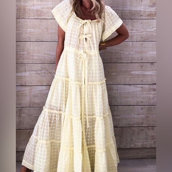 Inikka Choo Frill dress. New without tag - Picture 4 of 16